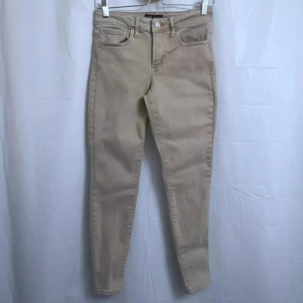 Gap Universal Legging Jegging Women's Size 6/28 Tan 27" Inseam